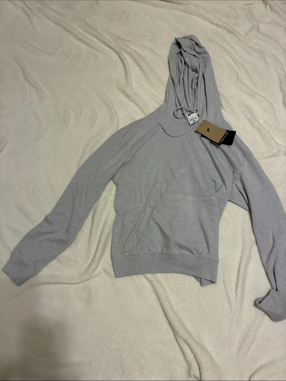 Nike Light Gray Women's Hooded Pullover